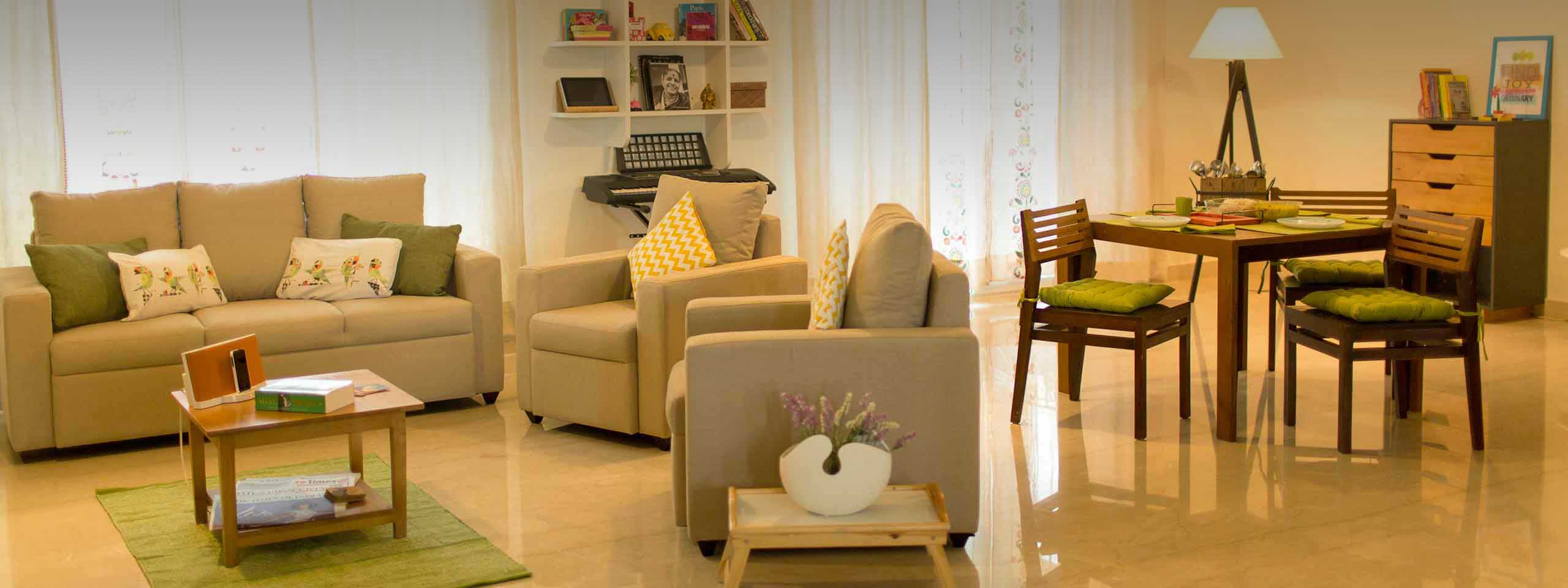 Furlenco Rent Furniture Beds, recliners, sofas, and more